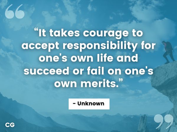 citations d'agitation - courage