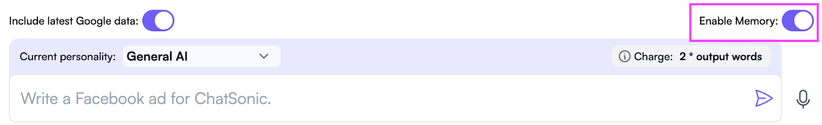 ChatSonic - alternatif ChatGPT untuk produktivitas