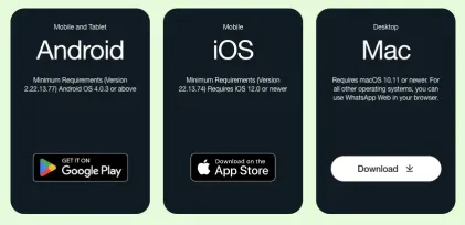 Whatsapp'ı bilgisayarda telefon olmadan kullanmak için Whatsapp Masaüstü Uygulamasını İndirin