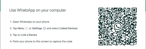 Telefon olmadan bilgisayarda whatsapp kullanmak için Whatsapp Web'i kullanın