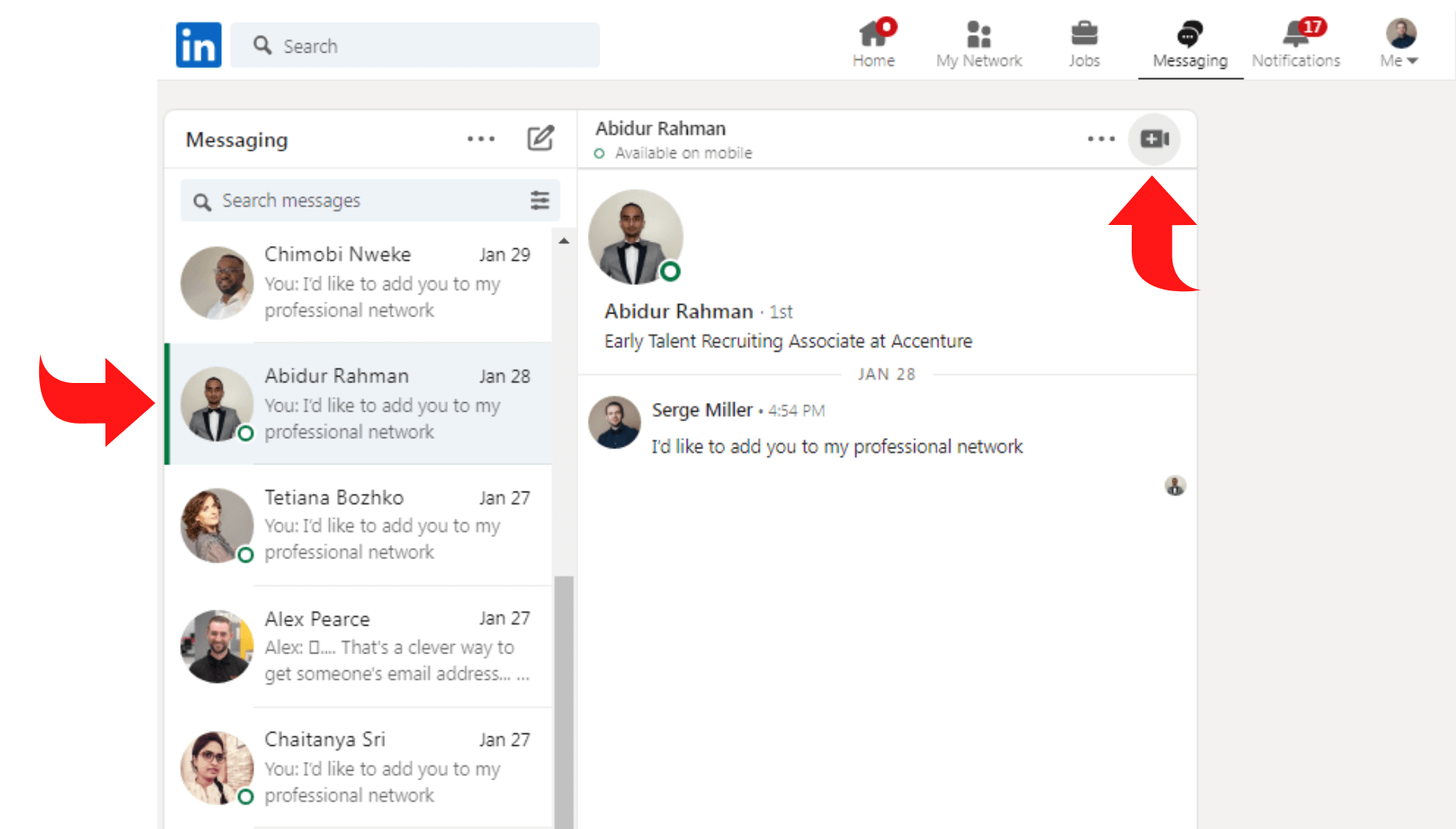 رسائل-دردشة-فيديو