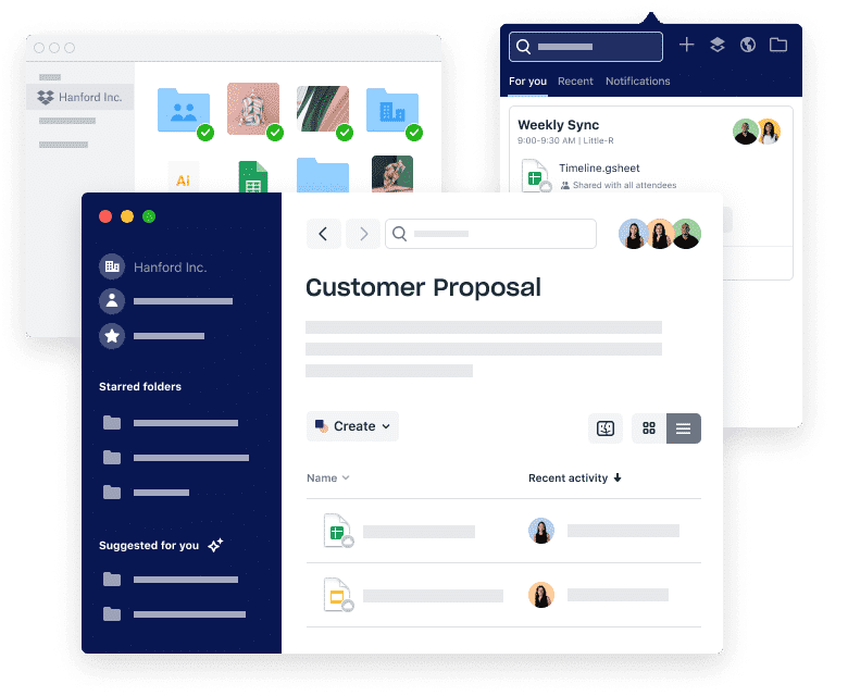 อินเทอร์เฟซดรอปบ็อกซ์