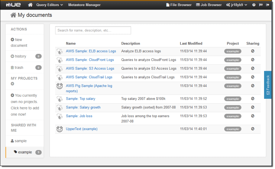 แดชบอร์ดบริการเว็บ amazon