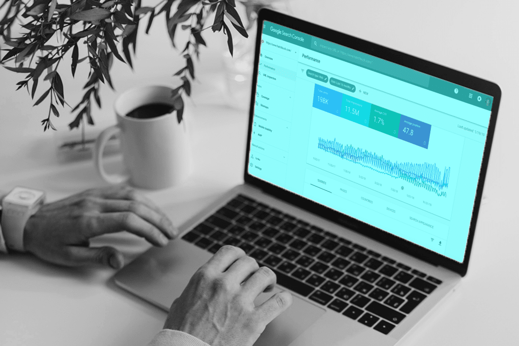 consola de búsqueda de google