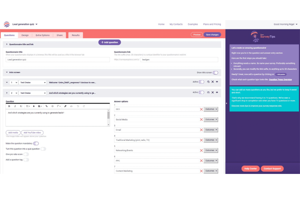 anket herhangi bir yerde müşteri adayı oluşturma sınavı
