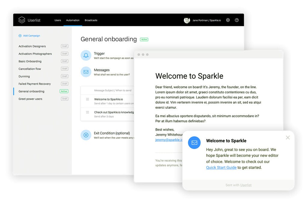 kullanıcı listesi ekranı