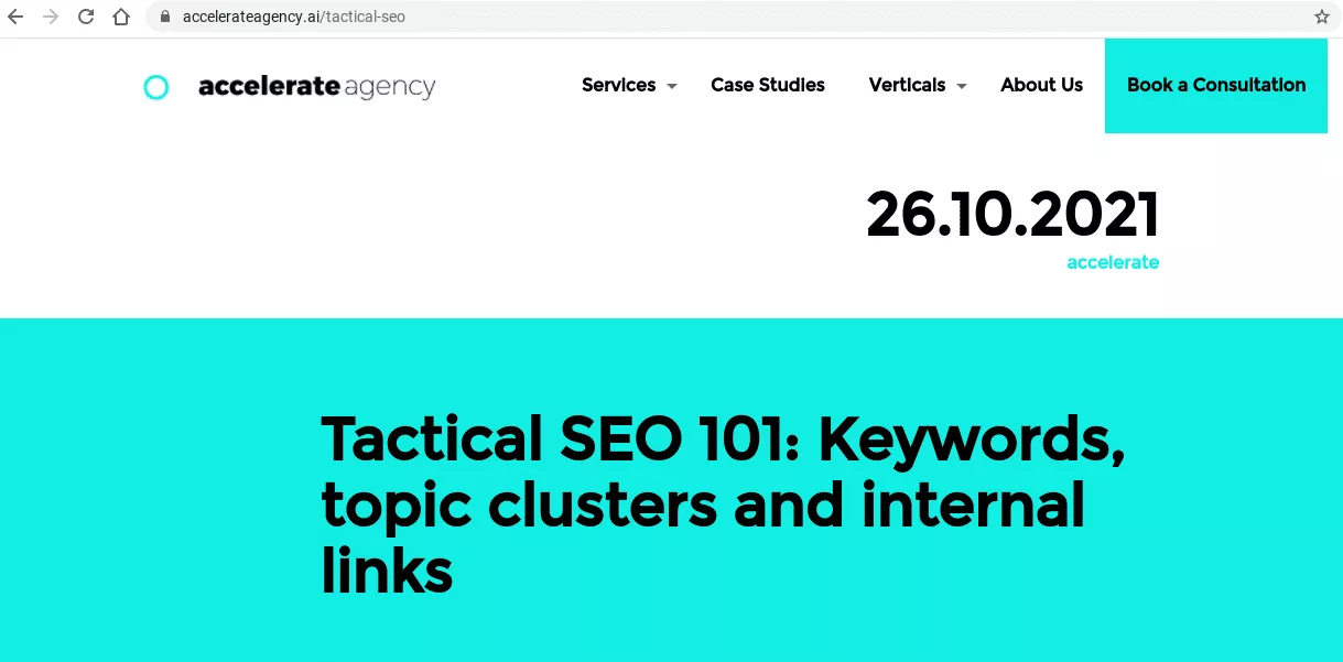 SEO tactic