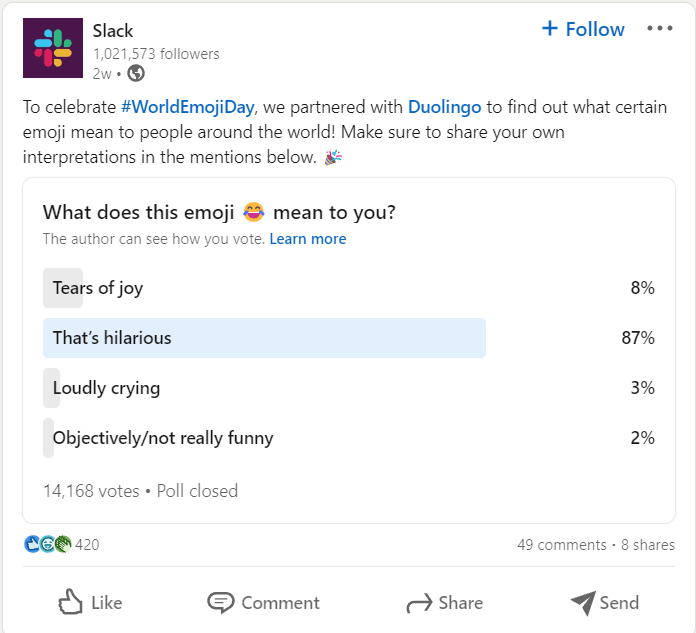 Beispiele für Slack-Content-Marketing