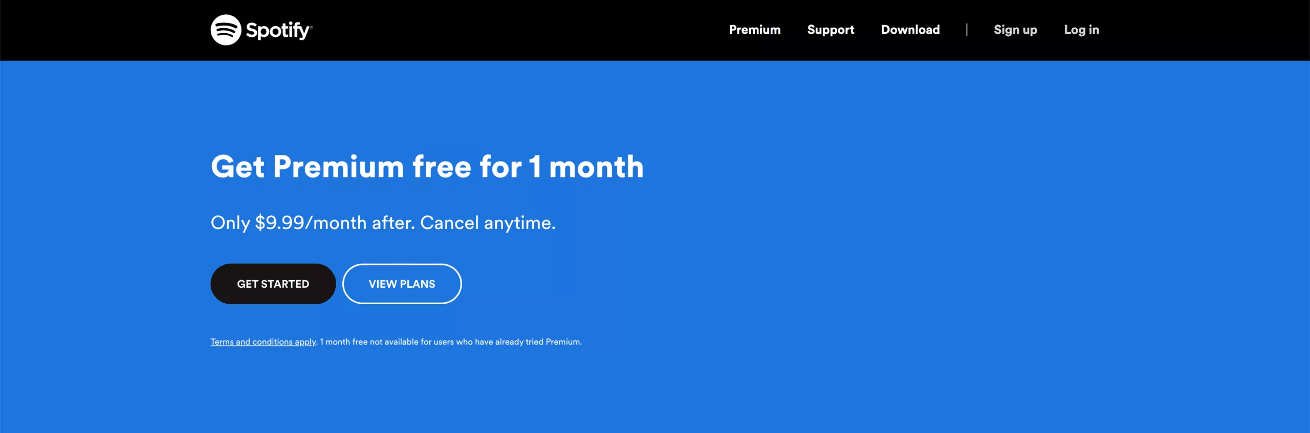 Spotify; Nutzung eines kostenlosen Test-/Freemium-Modells