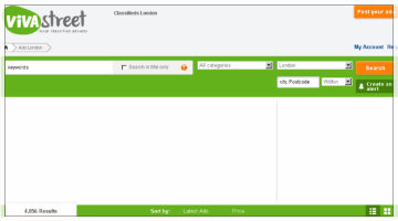 VivaStreet-Free Classifieds advertising site for London UK for Used cars, Properties, Services-360x200