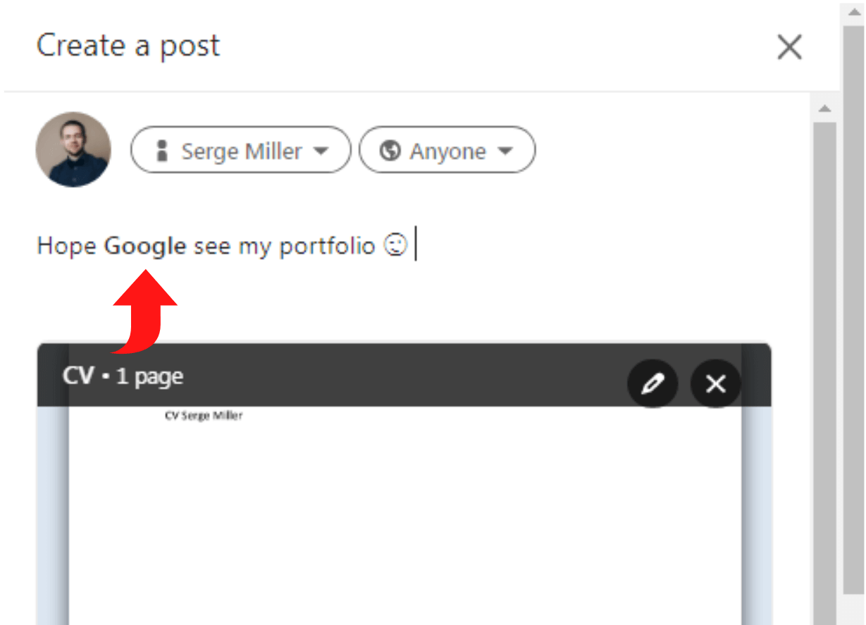 портфолио-cv-post-linkedin