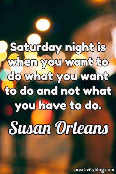 土曜日の名言 3