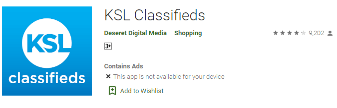 Top 10 Kleinanzeigen-Apps 2023 - Die besten kostenlosen Werbe-Apps für Business & Marketing @ads2020.marketing Blog für Anfänger KSL_Classifieds_App-675x218