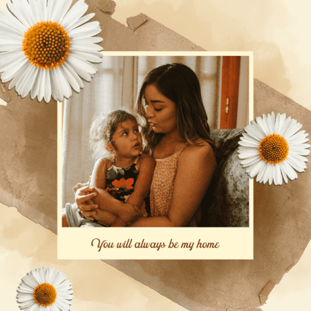 宝丽来相框 Aesthetic Instagram Post Creator With A Mother S Day Theme 4557c