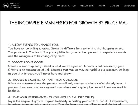 Massive Change Network – zasady działania