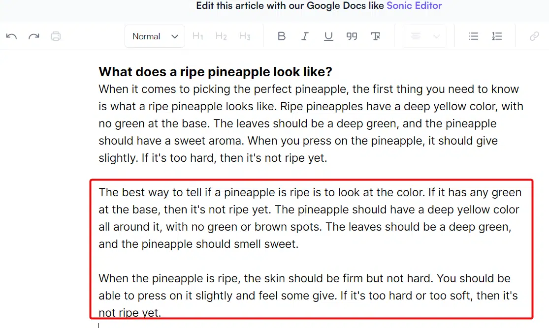 WriteSonic - 生成整件 (B2C)