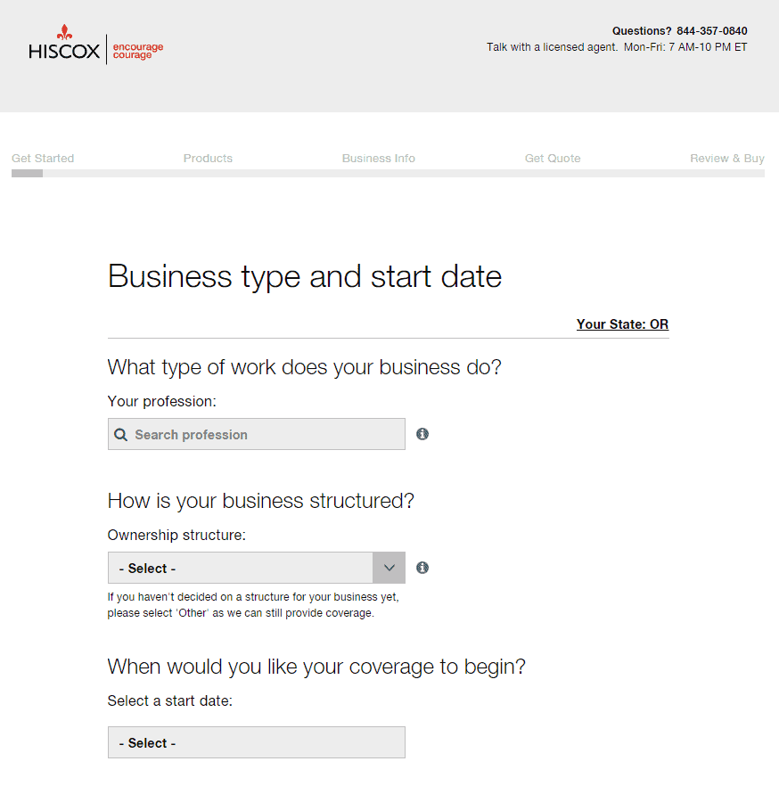 Hiscox küçük işletme sigortası