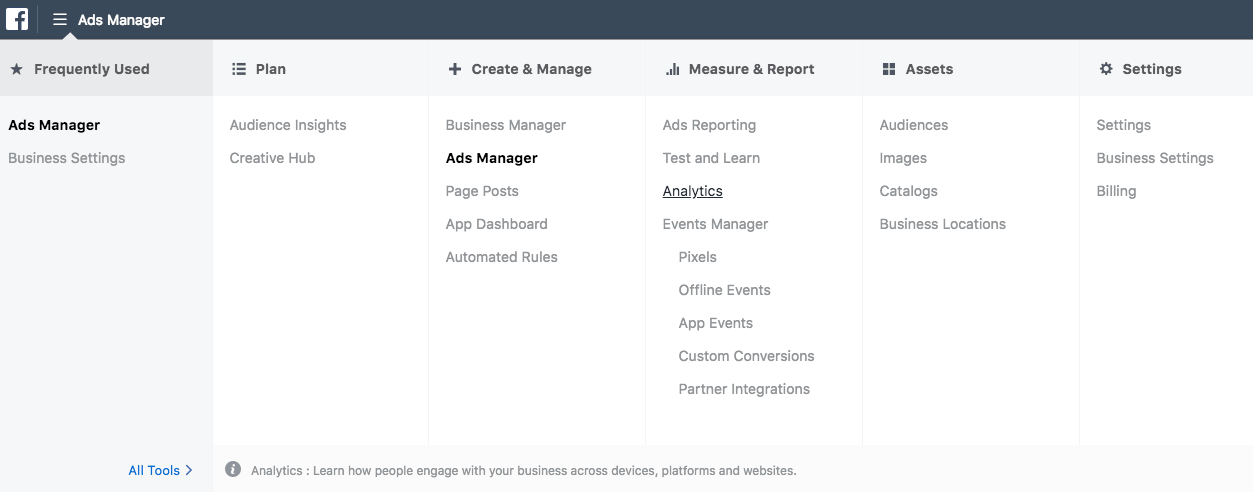 تحليلات Facebook Pixel