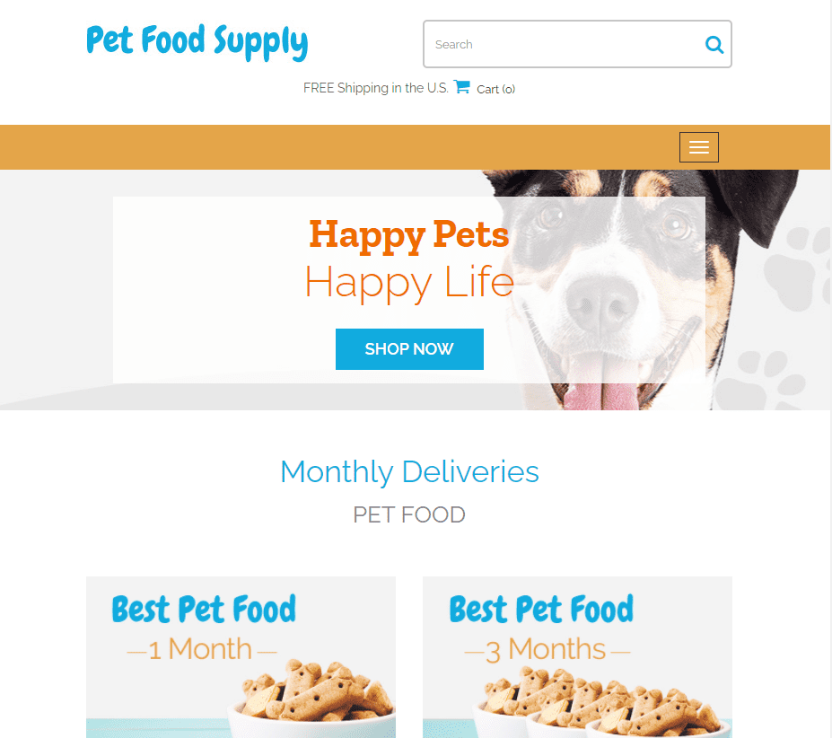 Online-Shop von Shift 4 Shop