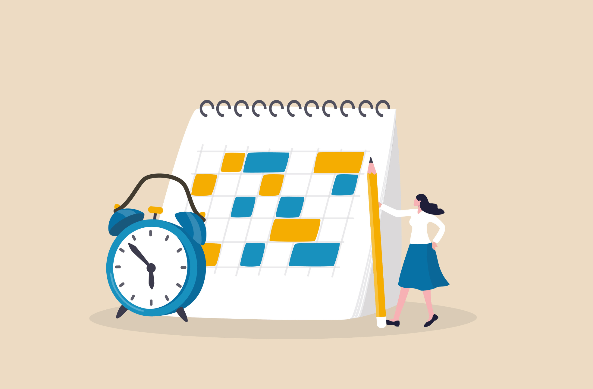 الجدول الزمني اللاحق