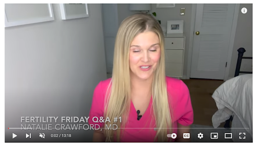 Beispiel für Fragen und Antworten von Dr. Natalie Crawford