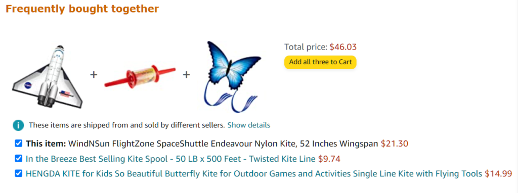 Die häufig zusammengekaufte Funktion von Amazon und wie sie funktioniert