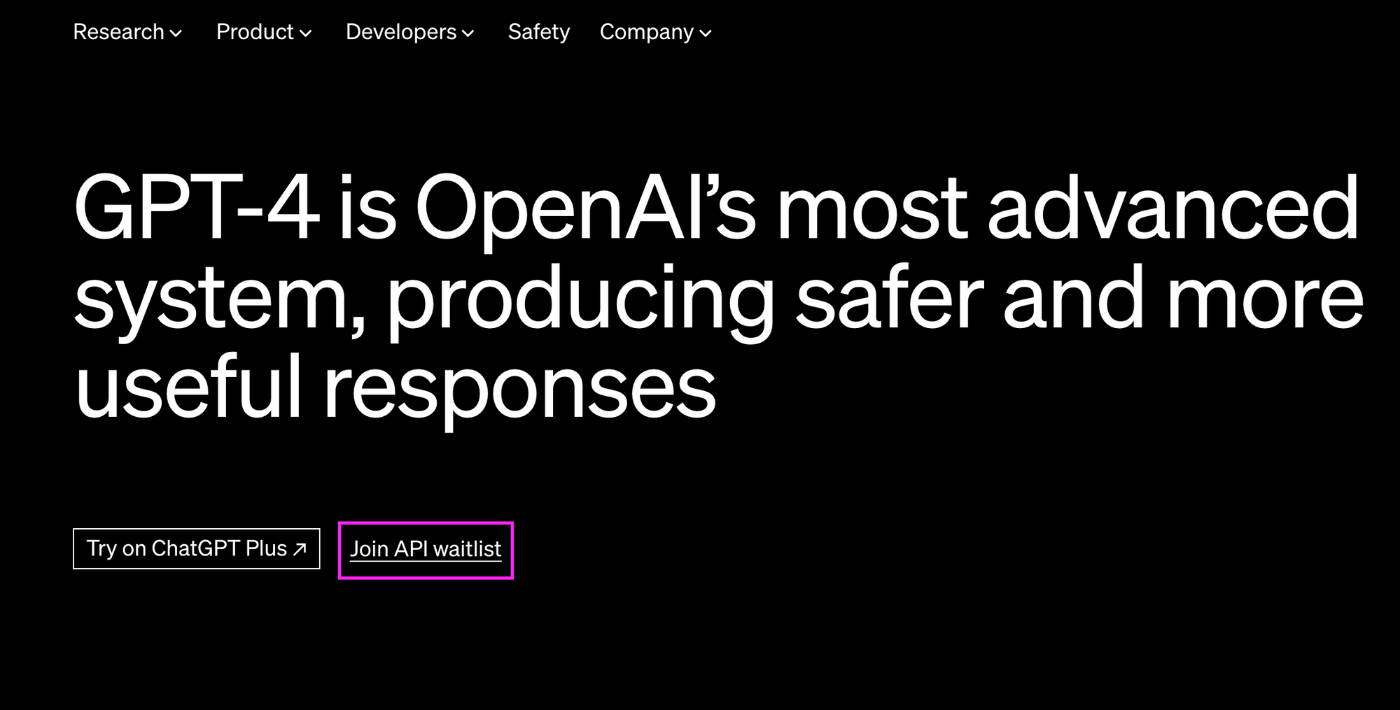 GPT-4 - API bekleme listesine katılın - ChatGPT 4 nasıl kullanılır?