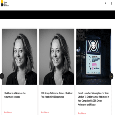 Las 10 mejores agencias de publicidad digital en Australia - Lista de empresas de publicidad de Sídney mejor clasificadas 2023 @ads2020.marketing Blog para principiantes DDBGroup-Australia-high-ranked-advertising-agency-400x400