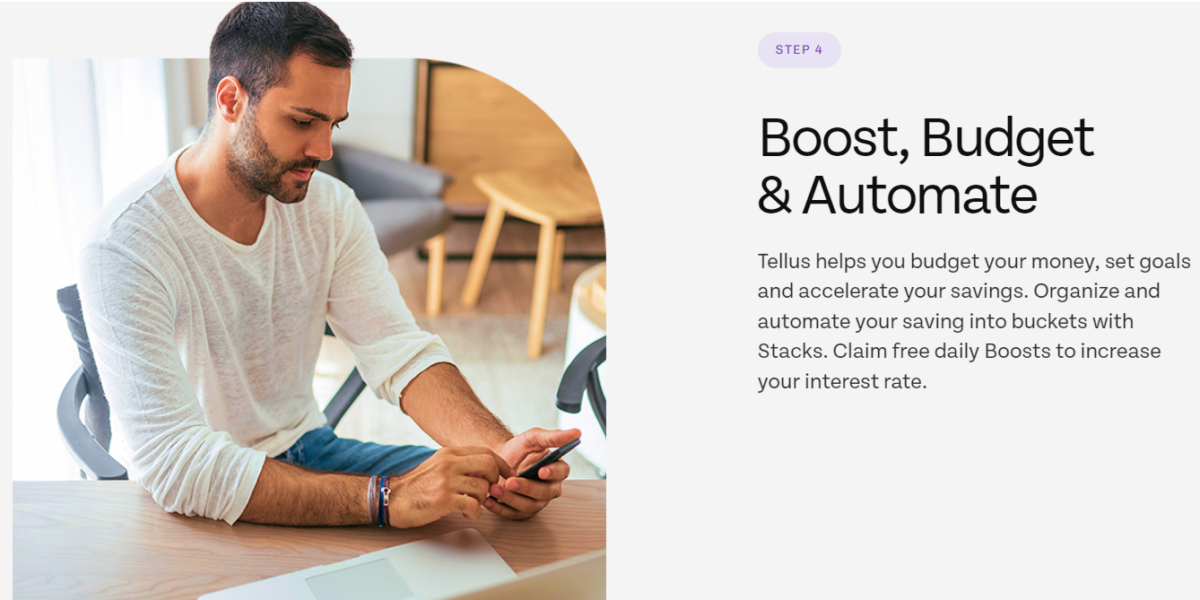 Tellus Boost özelliği