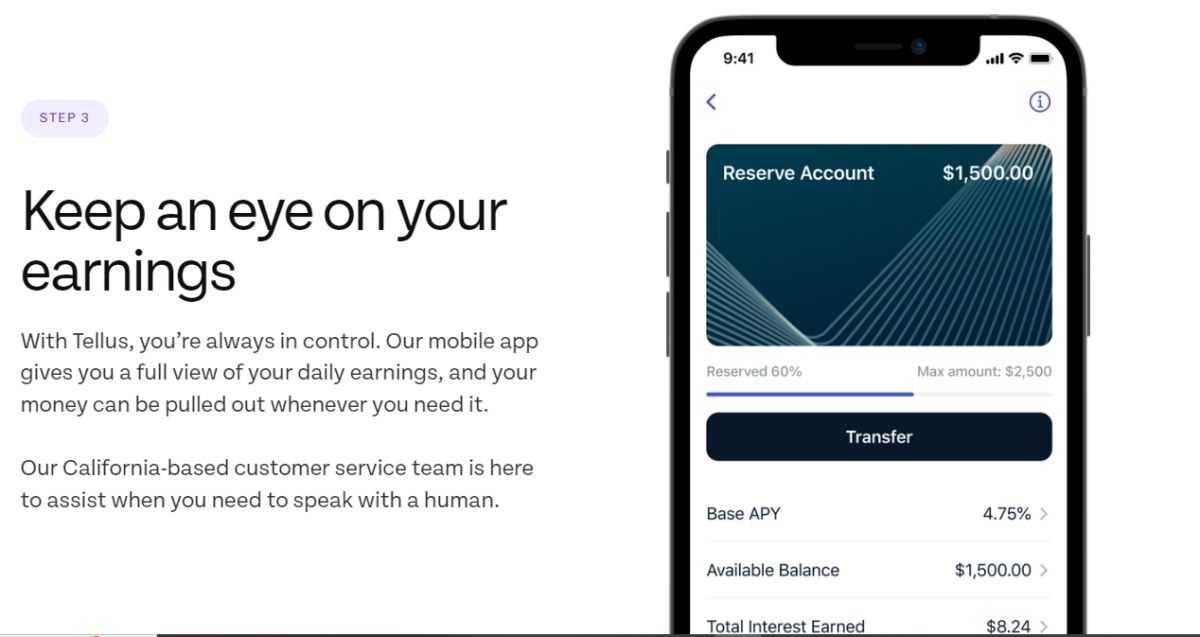 Tellus hesabınızı takip edin