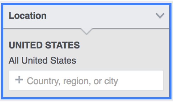 オーディエンスロケーションボックス