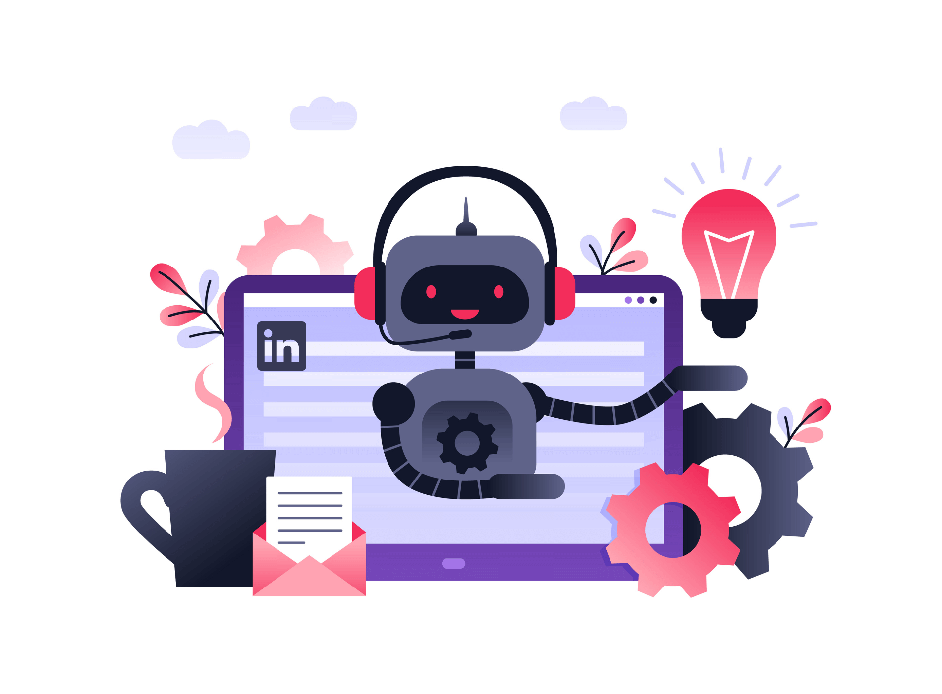 bot-linkedin-automation-หุ่นยนต์