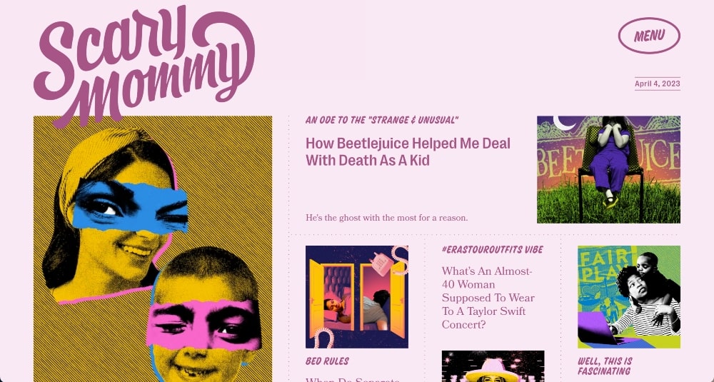 Сайт страшной мамочки