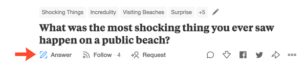 Beantwortung von Fragen zu Quora