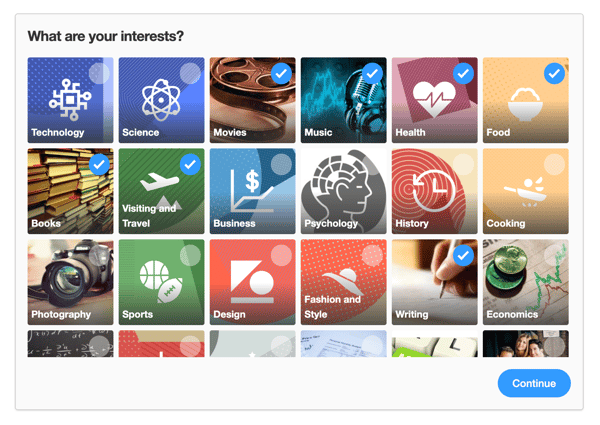 Themen auf Quora zu folgen