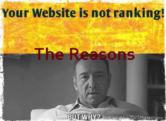 7 powodów, dla których Twoja witryna lub blog nie zajmuje dobrych pozycji w wyszukiwarkach The Reasons Why your Website is not Ranking Well in Search Engines-550x400
