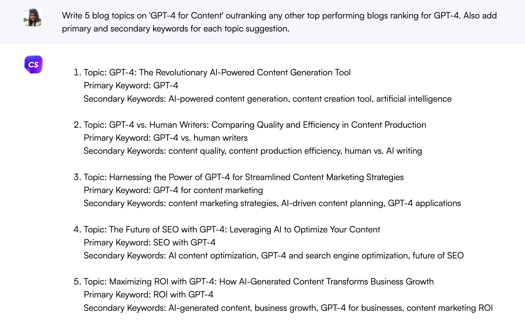 GPT-4 for boosting idea generation and brainstorming - GPT-4 内容营销技巧