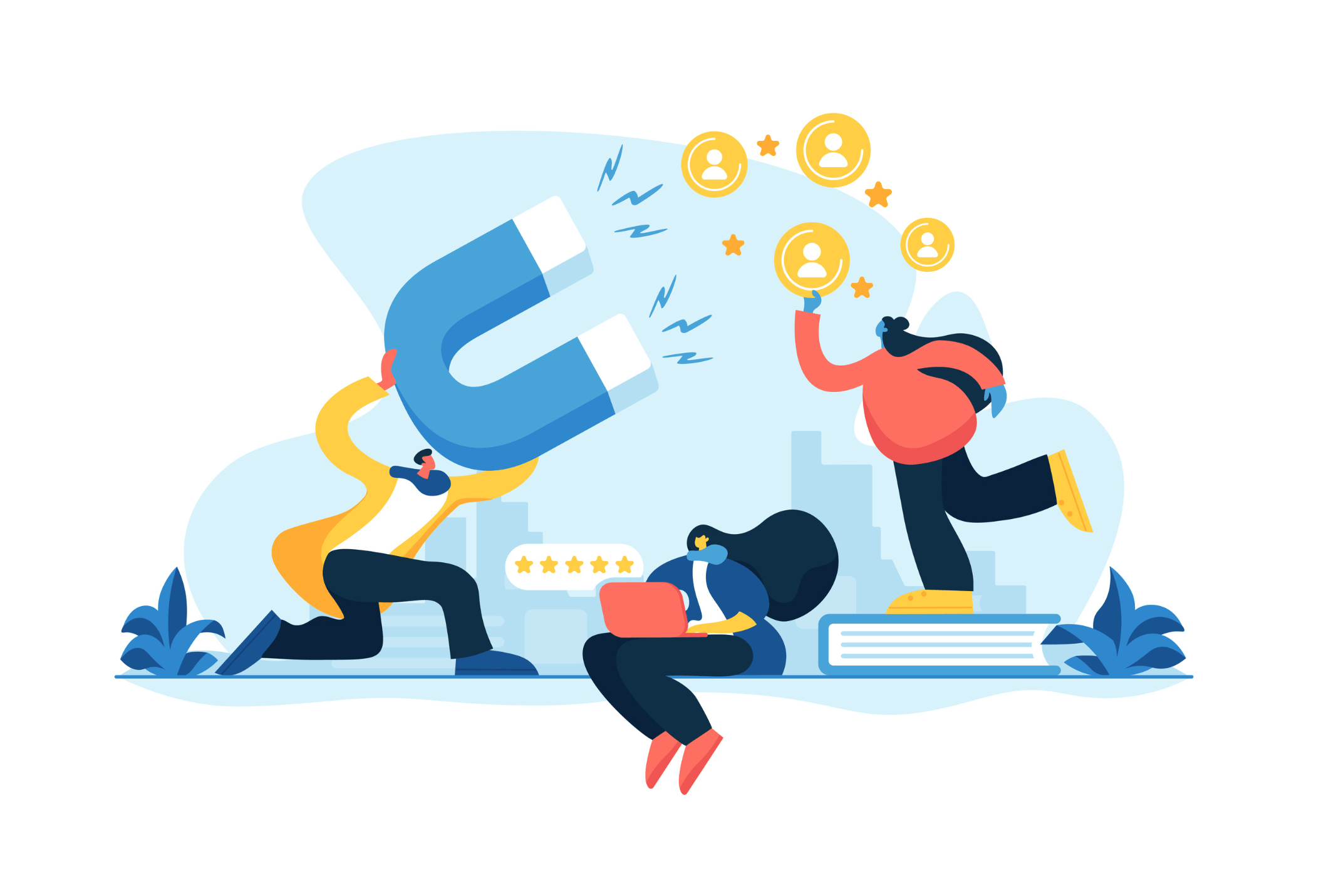 นำแม่เหล็กเป้าหมายการตลาด