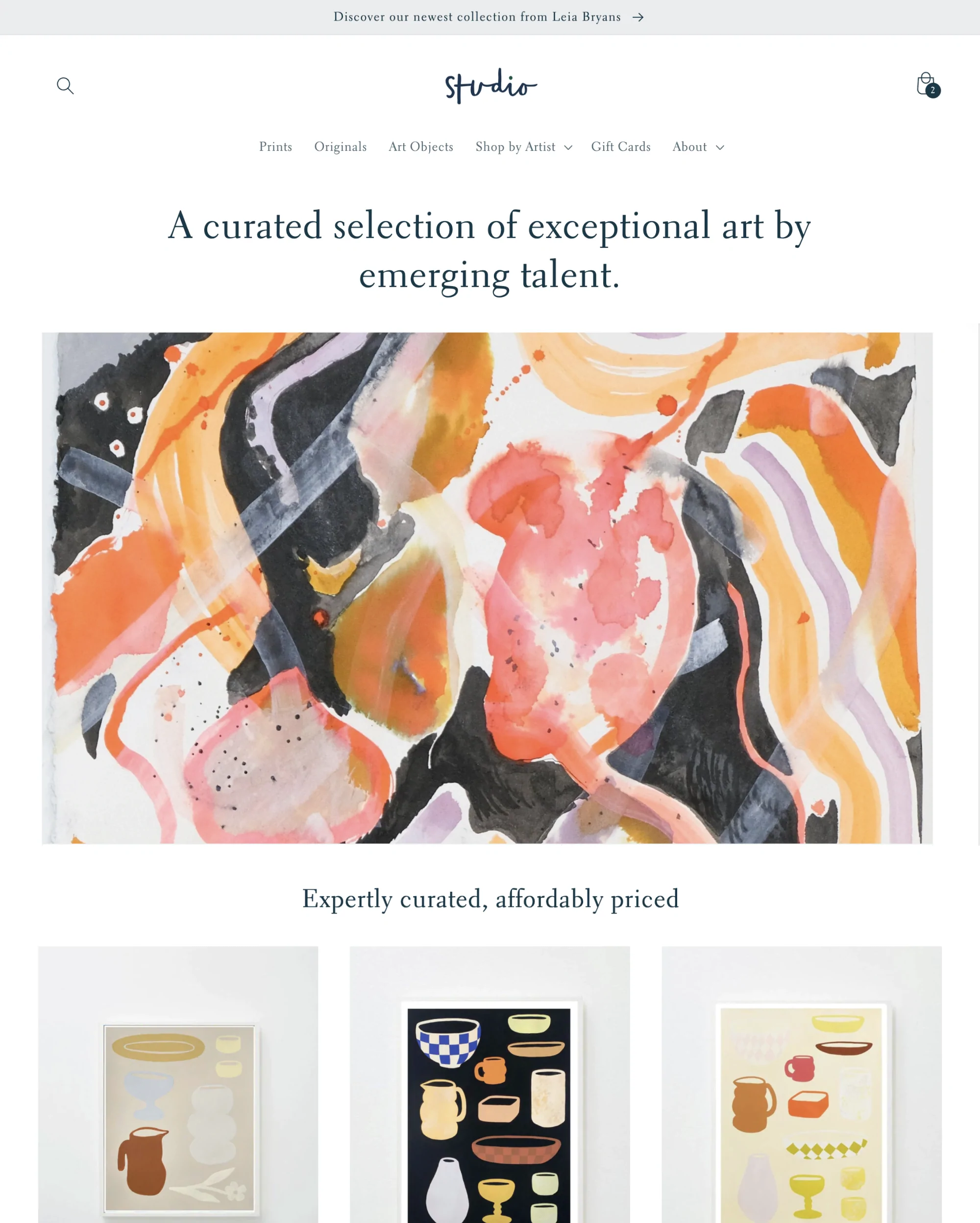 스튜디오 테마 Shopify