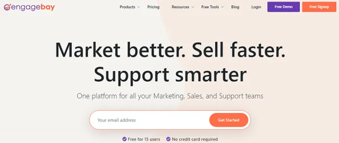 EngageBay | สื่อ Tycoonstory EngageBay Converkit