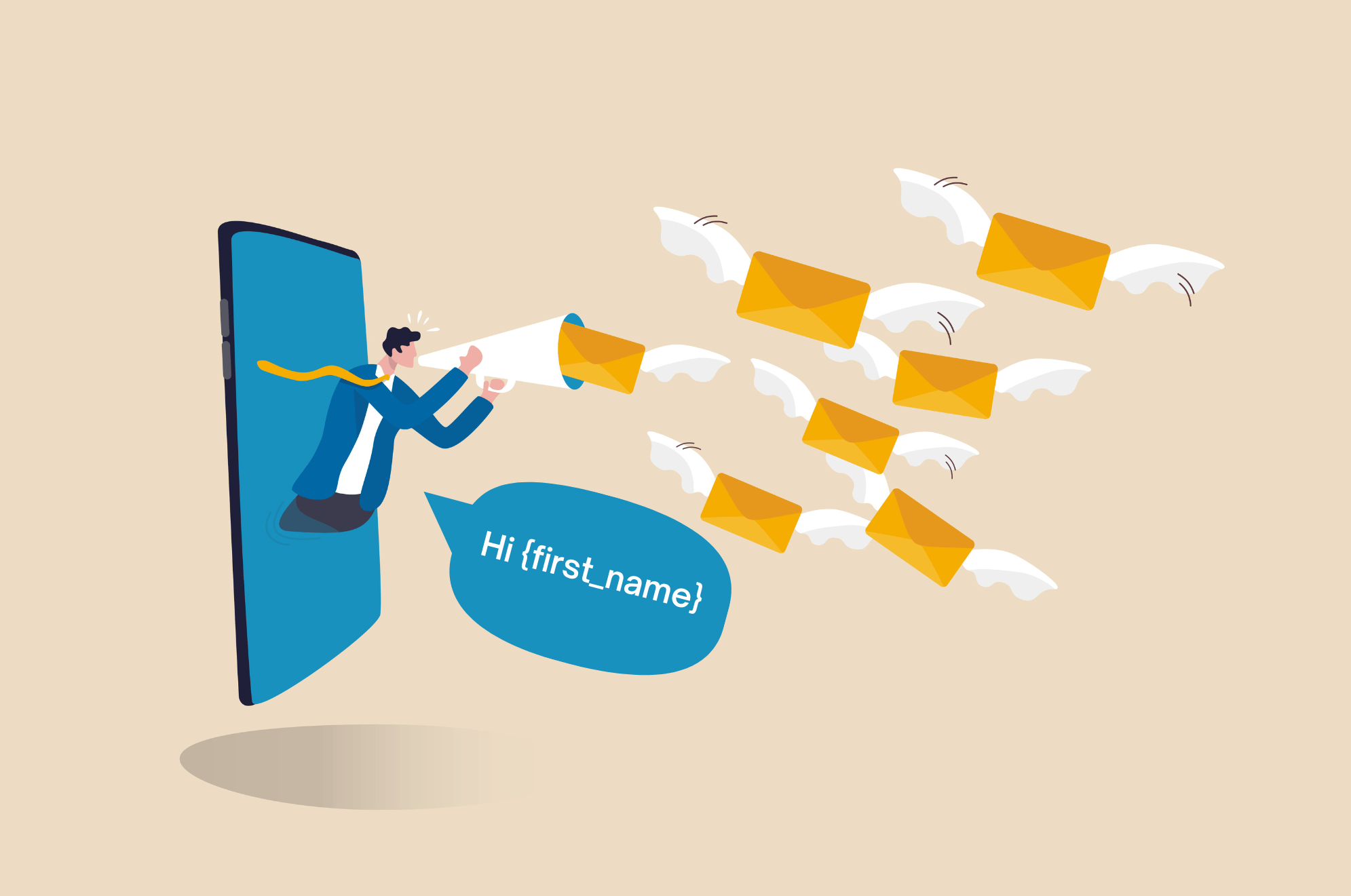 e-mail-mesaj-variabilă