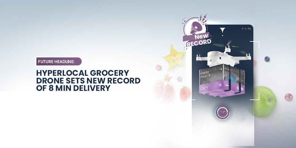 Un futuro titolo dell'industria alimentare A future headline of grocery industry