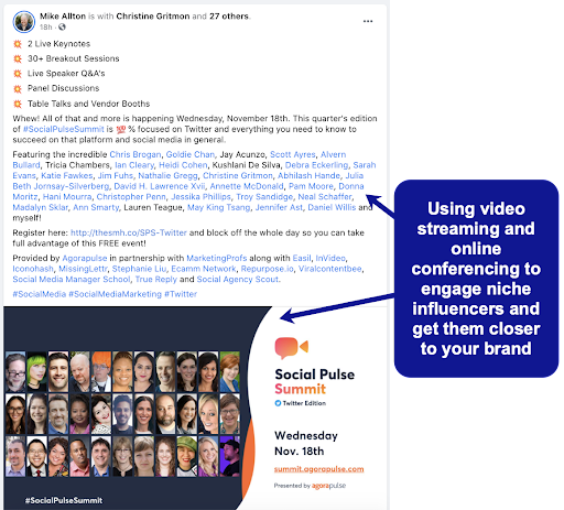 مثال على تدفق محتوى الفيديو