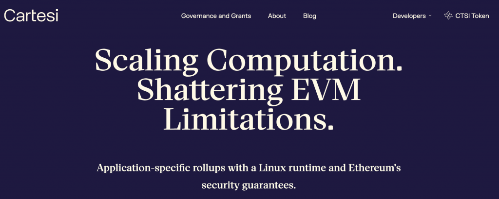 Visão Geral do Cartesi