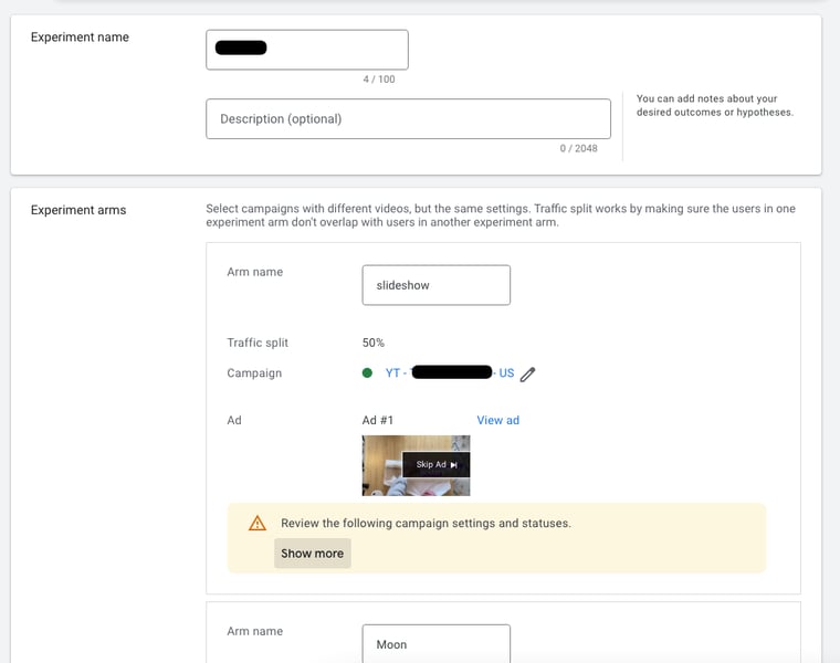 google_video_esperimento