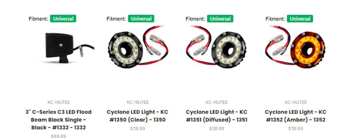 Contrassegna i prodotti universali
