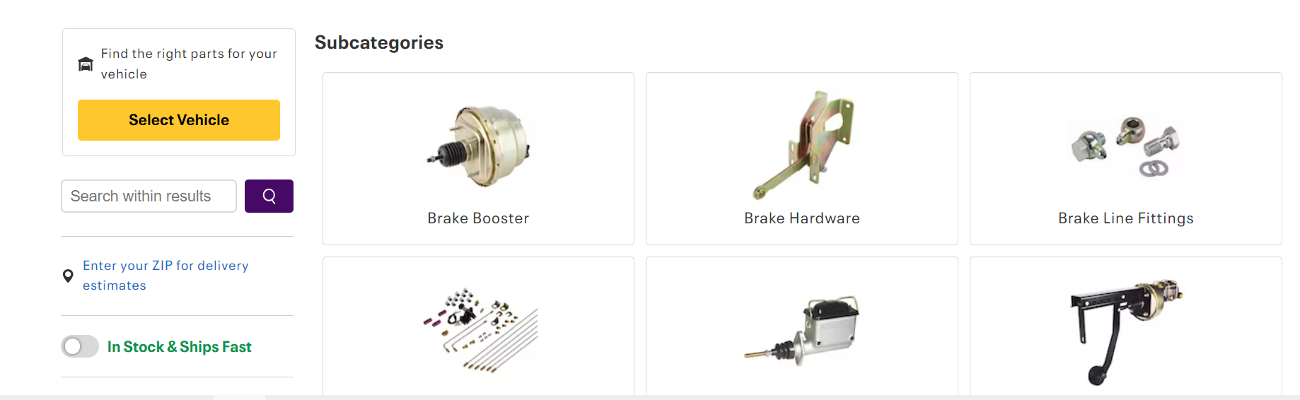 Mostra un menu di navigazione intuitivo