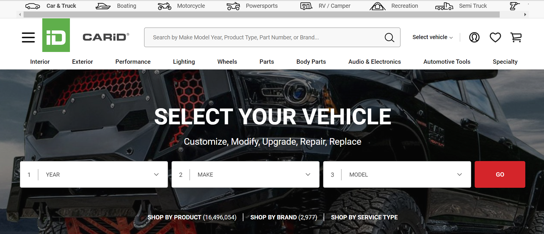 Filtra i ricambi auto per MMY