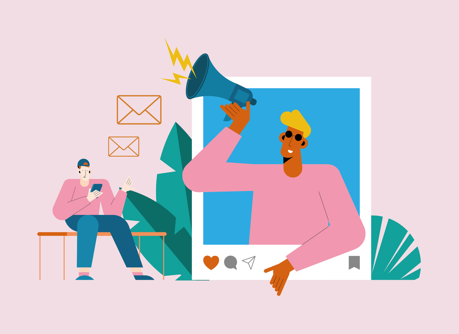 コラボレーション メール インフルエンサー