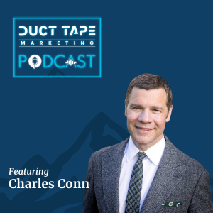 Charles Conn, seorang tamu di Duct Tape Marketing Podcast